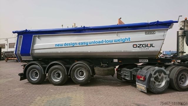 Semirremolque volquete OZGUL TRELER Stahl Mulde 26 Kubik 6000kg