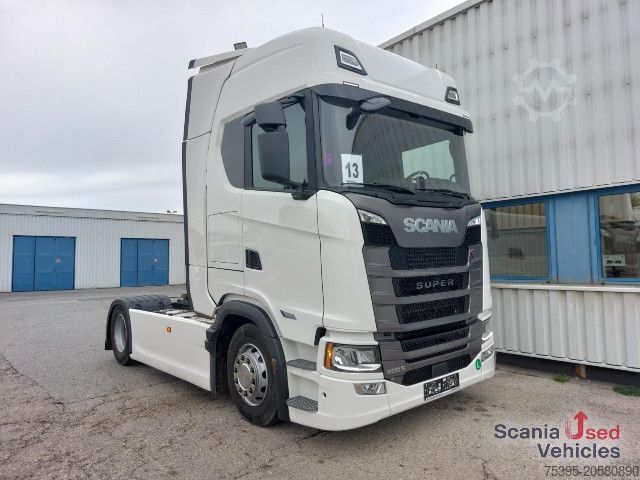 Tractor estándar Scania S 500 A4x2LA Highline 4-Balg Luftfederung LEDER