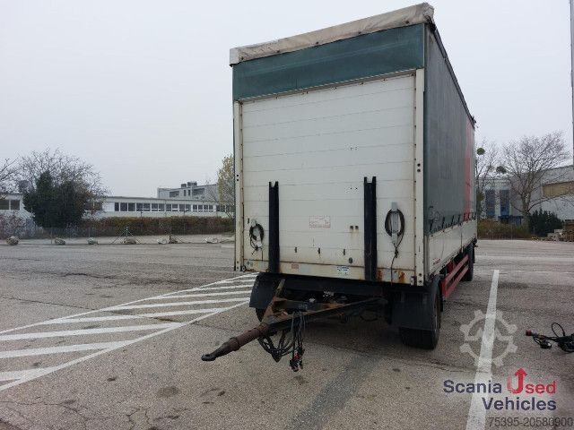 Åben trailer Schwarzmüller 2 Achs-Anhänger Heckportaltüren 2,80m