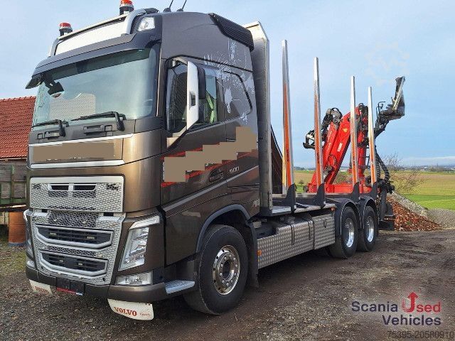 Camión forestal Volvo FH 500 6X4 Holztransport