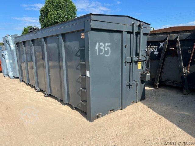 Roll-off container  CONTENITORE PER RIFIUTI CON COPERCHIO