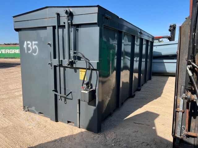 Roll-off container  CONTENITORE PER RIFIUTI CON COPERCHIO