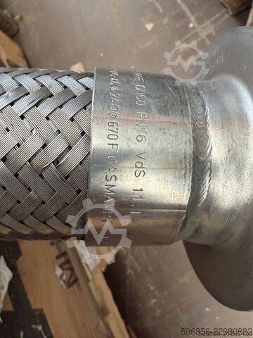 Wąż kompensacyjny BOA DN50 PN16 – 1100 mm | stal nierdzewna BOA DN50 PN16 – 1100 mm | stal nierdzewna Wąż kompensacyjny