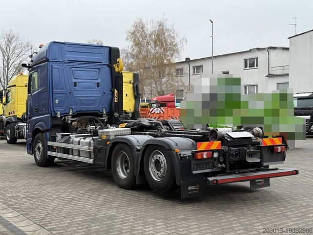 Hákový nosič kontejnerů MERCEDES-BENZ Actros 2563 6x2 Euro 6 Abrollkipper Hyva 20-57-S