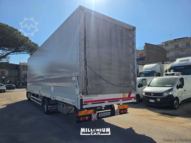 Kamion sa ravnom platformom i ceradom Iveco EUROCARGO 120E25 CENTINATO 10,20M 2018