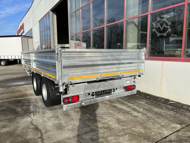 Damperli treyler Möslein TTD 19 B  19 t Tandemkipper- Tieflader, Breitbereifung