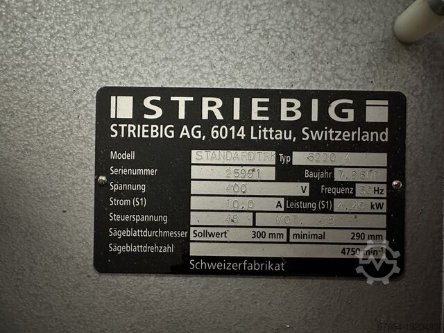 Plattensäge stehend Striebig Standard 3