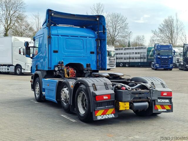 Standard-SZM Scania P410 6x2/4 - Full air - Navi - Fridge - Euro
