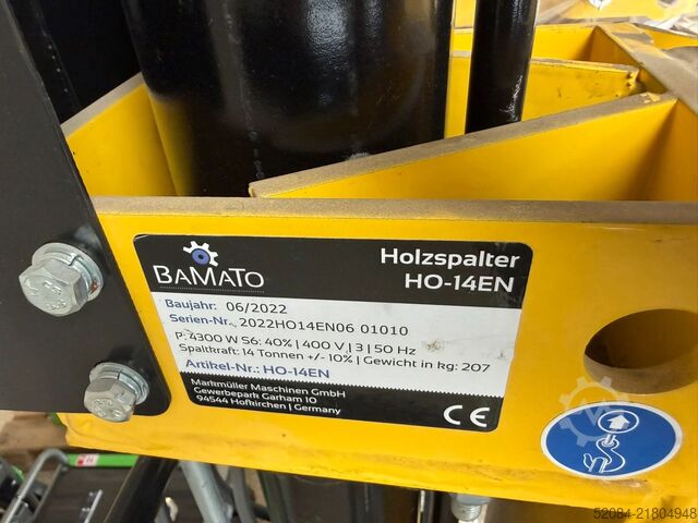 Bamato odun yarıcı Bamato 