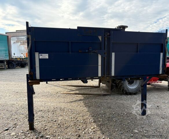  Krone BDF Baustoffbrücke 7,45 Rahmen 150mm