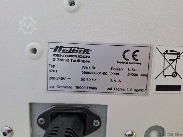 Hettich Rotina 420 Zentrifuge Hettich Rotina 420