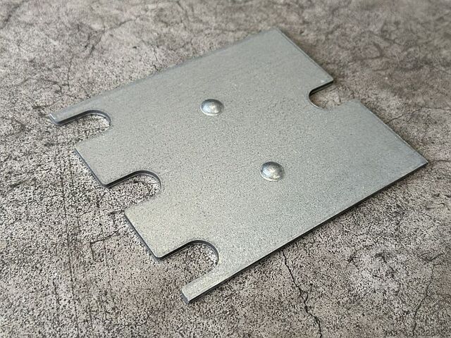 Stelplaat Stelplaat Standaard Stow Pal Rack NS / Ausgleichsblech / 120 x 140 mm