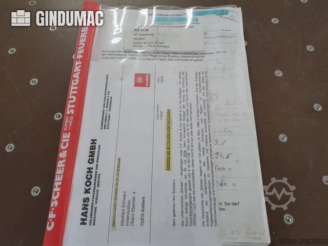 Paneelzaag SCHEER PA 4136