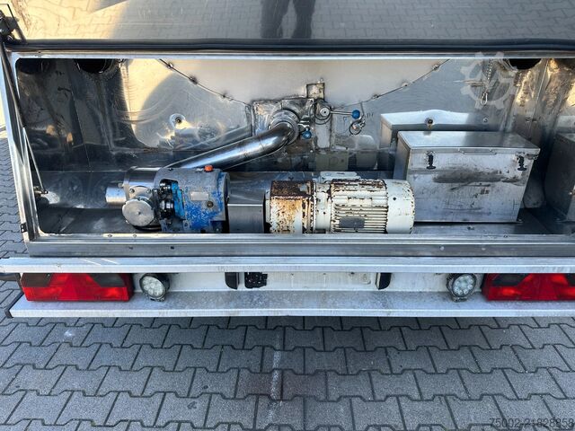 Tank Feldbinder FOOD / 33.500L / 2-COMP / LIFTAXLE / PUMP / ALCOA