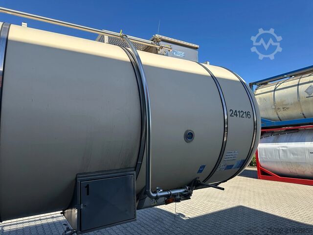 Tanque Feldbinder FOOD / 33.500L / 2-COMP / LIFTAXLE / PUMP / ALCOA