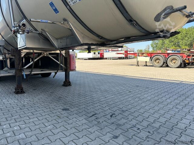 Tanque Feldbinder FOOD / 33.500L / 2-COMP / LIFTAXLE / PUMP / ALCOA