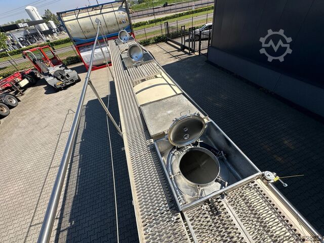 Tanque Feldbinder FOOD / 33.500L / 2-COMP / LIFTAXLE / PUMP / ALCOA