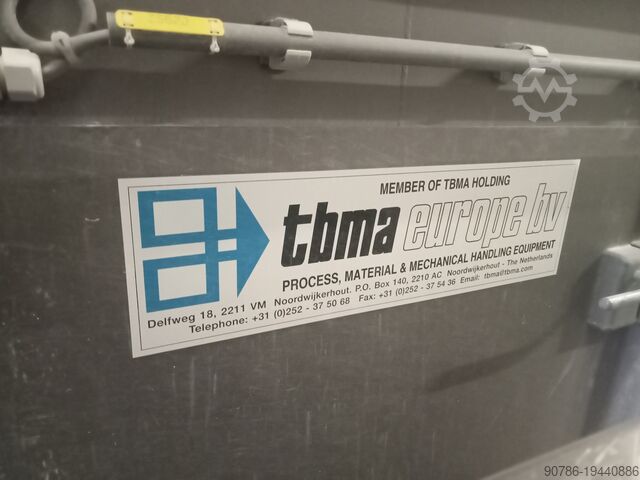 TBMA Galahad zakkenleeg installatie RVS TBMA Galahad 750 special