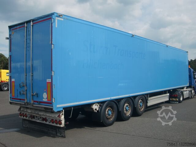 Auflieger mit Walkingfloor Kraker CF-200 10mm Lenkachse 88³ Lift Zurrösen