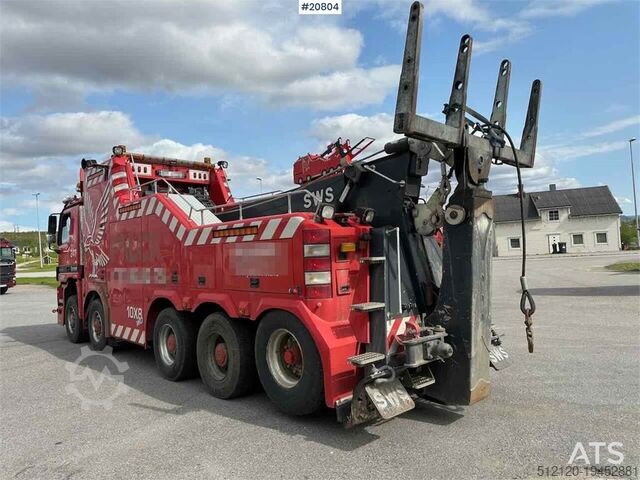Pojazd do odzyskiwania danych Mercedes-Benz Actros 4448 8x8 heavy hauler w/ SWS body and low m