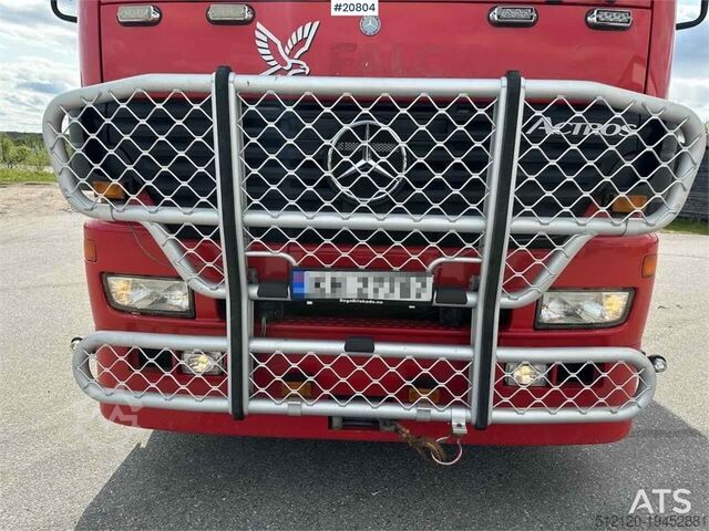 Pojazd do odzyskiwania danych Mercedes-Benz Actros 4448 8x8 heavy hauler w/ SWS body and low m