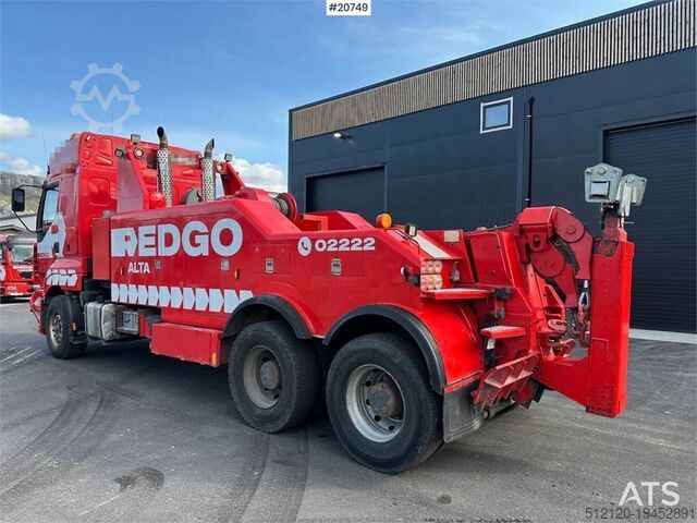 Bergingsvoertuig Sisu E18M 6x4 heavy excavator w/ EKA body and chains. W