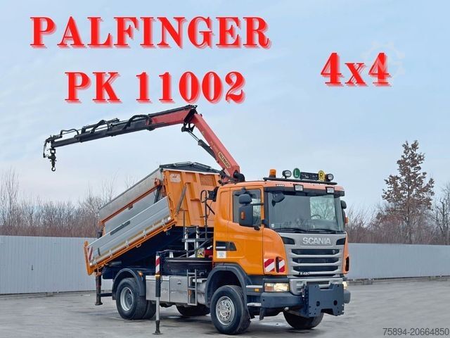 Kiepwagen SCANIA R 420 * PK 11002/FUNK * sandblaste