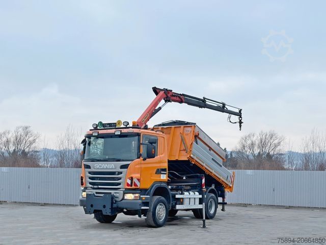 Kiepwagen SCANIA R 420 * PK 11002/FUNK * sandblaste