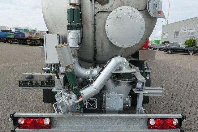 Semirimorchio cisterna  alga, Gülle, Edelstahl, 35,5m³,Vogelsang,Gelenkt