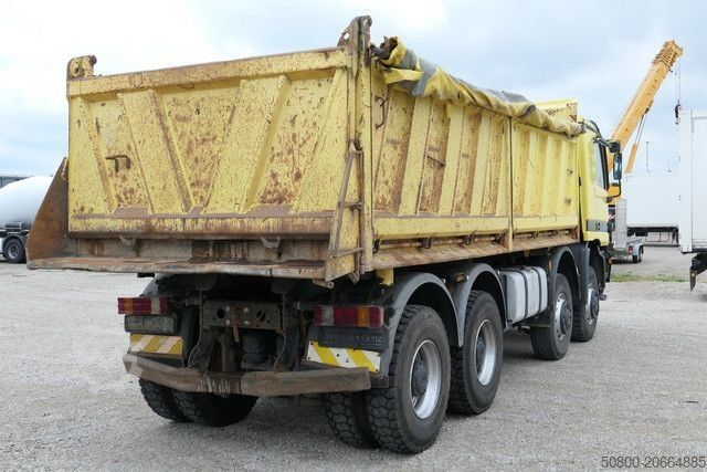 Autocamion basculant tridirecțional MERCEDES-BENZ 4140 AK Actros, Allrad, alter Tacho, 4x am Lager