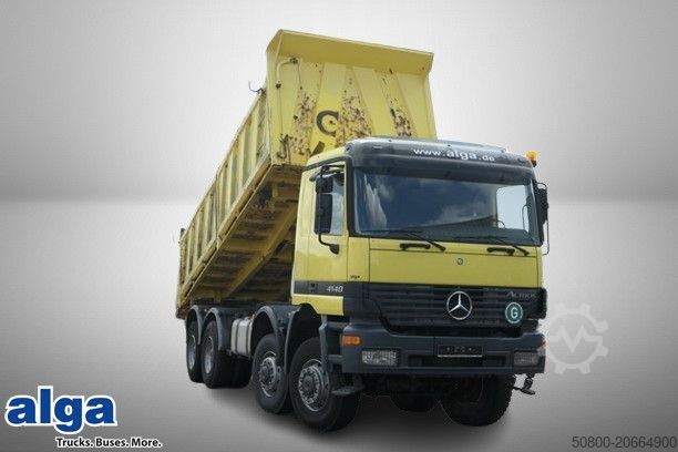 Basculantă MERCEDES-BENZ 4140 AK Actros 8x8, Allrad, Meiler, 17 m³