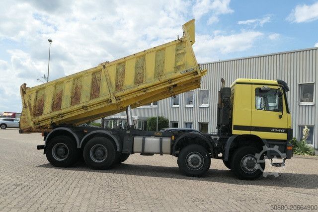 Basculantă MERCEDES-BENZ 4140 AK Actros 8x8, Allrad, Meiler, 17 m³