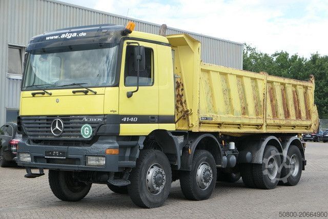 Basculantă MERCEDES-BENZ 4140 AK Actros 8x8, Allrad, Meiler, 17 m³