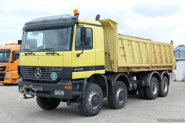 Basculantă MERCEDES-BENZ 4140 AK Actros, Allrad, alter Tacho, 4x am Lager
