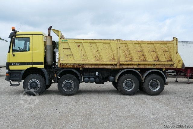 Basculantă MERCEDES-BENZ 4140 AK Actros, Allrad, alter Tacho, 4x am Lager