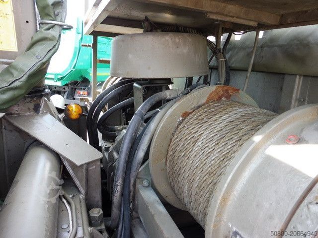 Truck mounted crane MAN OAF-34440VFA-AD 8x8, Seilwinde, Kran, AHK,Allrad