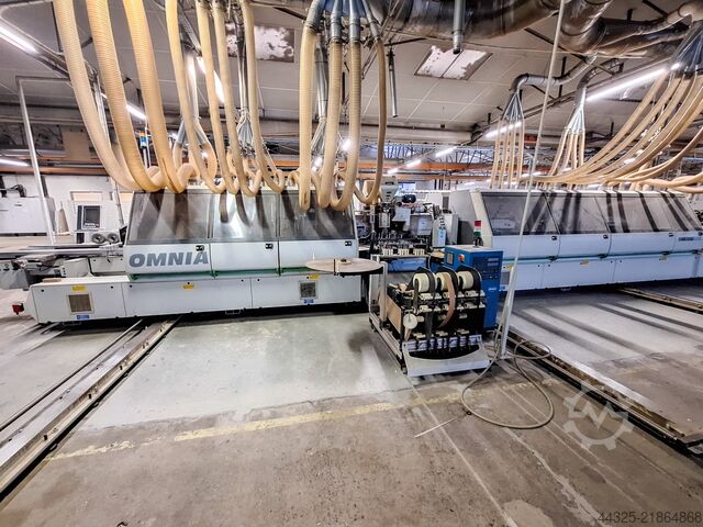 Double Sided Squaring/Edgebanding Machines BIESSE OMNIA SB