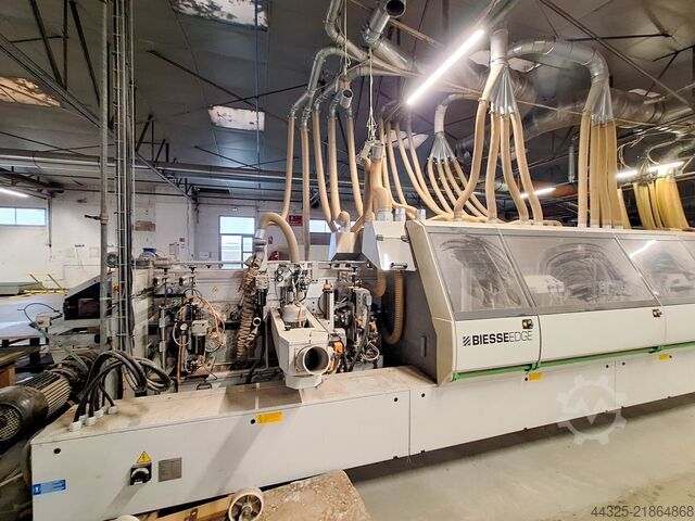Double Sided Squaring/Edgebanding Machines BIESSE OMNIA SB