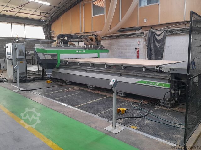 CNC Machine Centres With Flat Tables BIESSE ROVER G 714