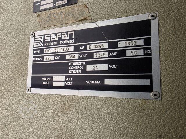 Prensa dobradeira Safan CNCL 80 3100