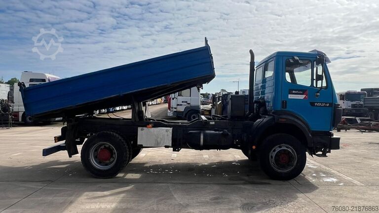 Třístranný sklápěč Mercedes-Benz SK 1824 (4X4 / V6 / LAMES / GRAND PONT / STEEL ...