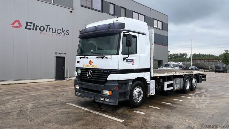 Přívěs na plošinu Mercedes-Benz ACTROS 2543 (EPS / 6X2 / TRES PROPRE / BONNE ET...