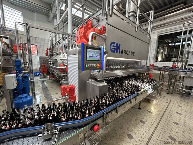 GM Gera Arcade GEK 2.1 şişe temizleme makinesi (2024) GM Gera Flaschenreinigungsmaschine