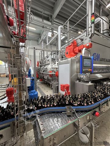 Machine de nettoyage de bouteilles GM Gera Arcade GEK 2.1 (2024) GM Gera Flaschenreinigungsmaschine