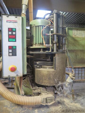 Automatische knooppatchmachine, knoopgatboormachine Raimann A 10