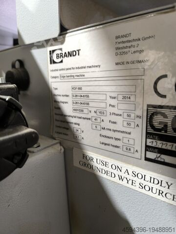 Kantbånd Homag/Brandt Kdf 660