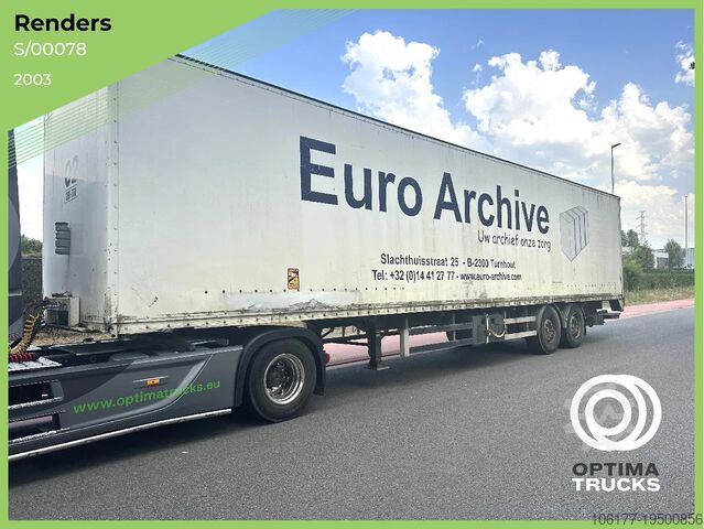 Koffer Renders S/00078 met laadklep