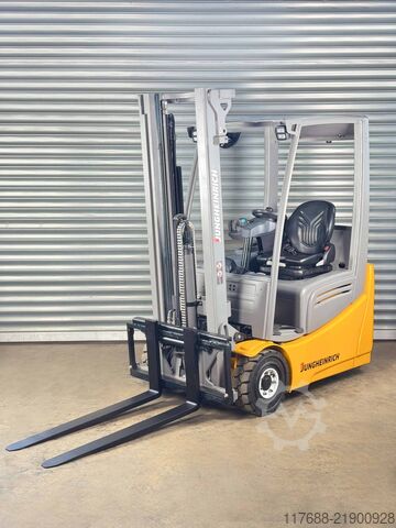 Electric 3-wheeler Jungheinrich EFG 220 - Service Neu - Batterie 90% + Garantie