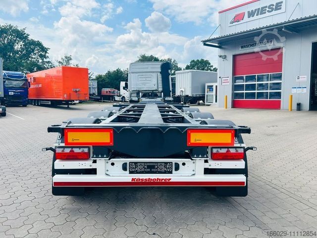 Auflieger-Wechselfahrgestell KÄSSBOHRER K.SHG Multi Containerchassis ausziehbar