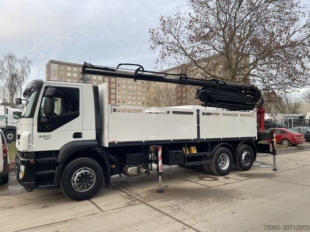 Γερανός τοποθετημένος σε φορτηγό iveco Stralis AD 260S36Y Palfinger PK 27002 -SH AC*
